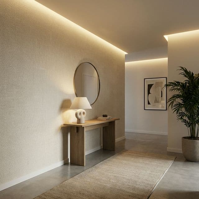 Papel de parede 3D com efeito de profundidade