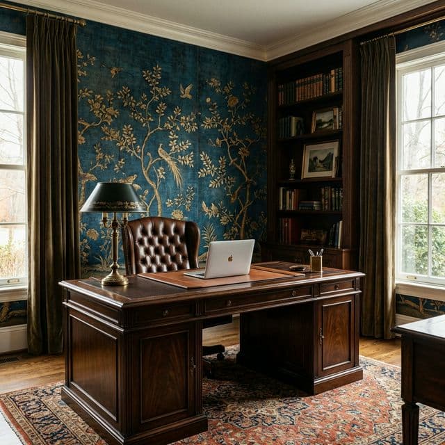 Papel de parede elegante para escritório